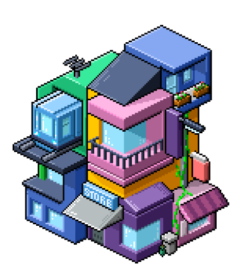 Pixel Building